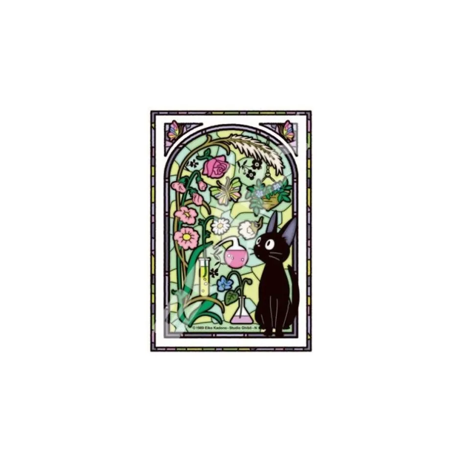 Maison Ghibli Jigsaw Puzzle-Stained Glass Puzzle 126P Greenhouse - Kiki'S Delivery Service