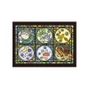 Maison Ghibli Jigsaw Puzzle-Stained Glass Puzzle 208P Totoro & His Friends - My Neighbor Totoro