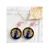 Maison Ghibli Jewellery-Stained Glass Series - Pierced Earrings Kiki- Kiki'S Delivery