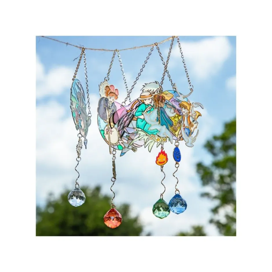 Maison Ghibli Decoration-Sun Catcher Stained Glass Kiki - Kiki'S Delivery Service