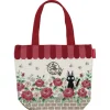 Maison Ghibli Bags-Tapestry Tote Bag Jiji Flowers - Kiki'S Delivery Service