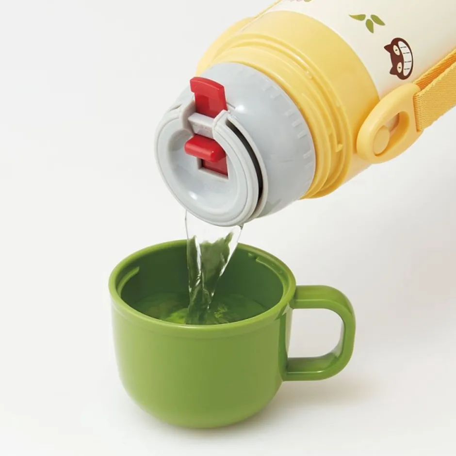 Maison Ghibli Kitchenware-Thermos Bottle Double Opening Totoro & Catbus - My Neighbor Totoro