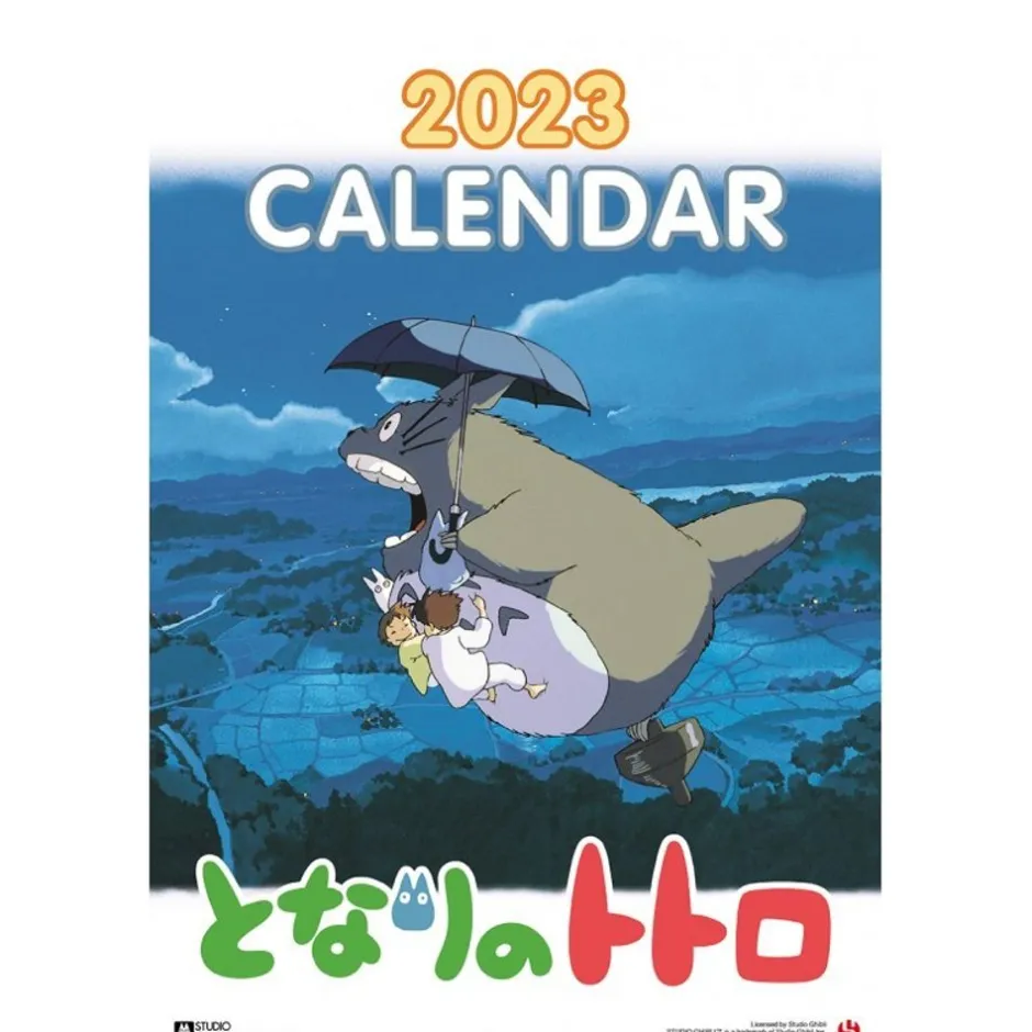 Maison Ghibli Schedule Diaries And Calendars-Totoro Calendar 2023