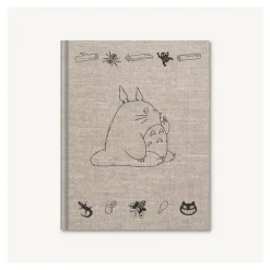 Maison Ghibli Notebooks And Notepads-Totoro Cloth Sketchbook - My Neighbor Totoro